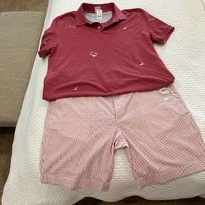 Brooks Brothers seersucker shorts for men